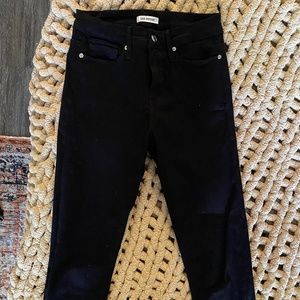 GOOD AMERICAN black skinny jeans size 29